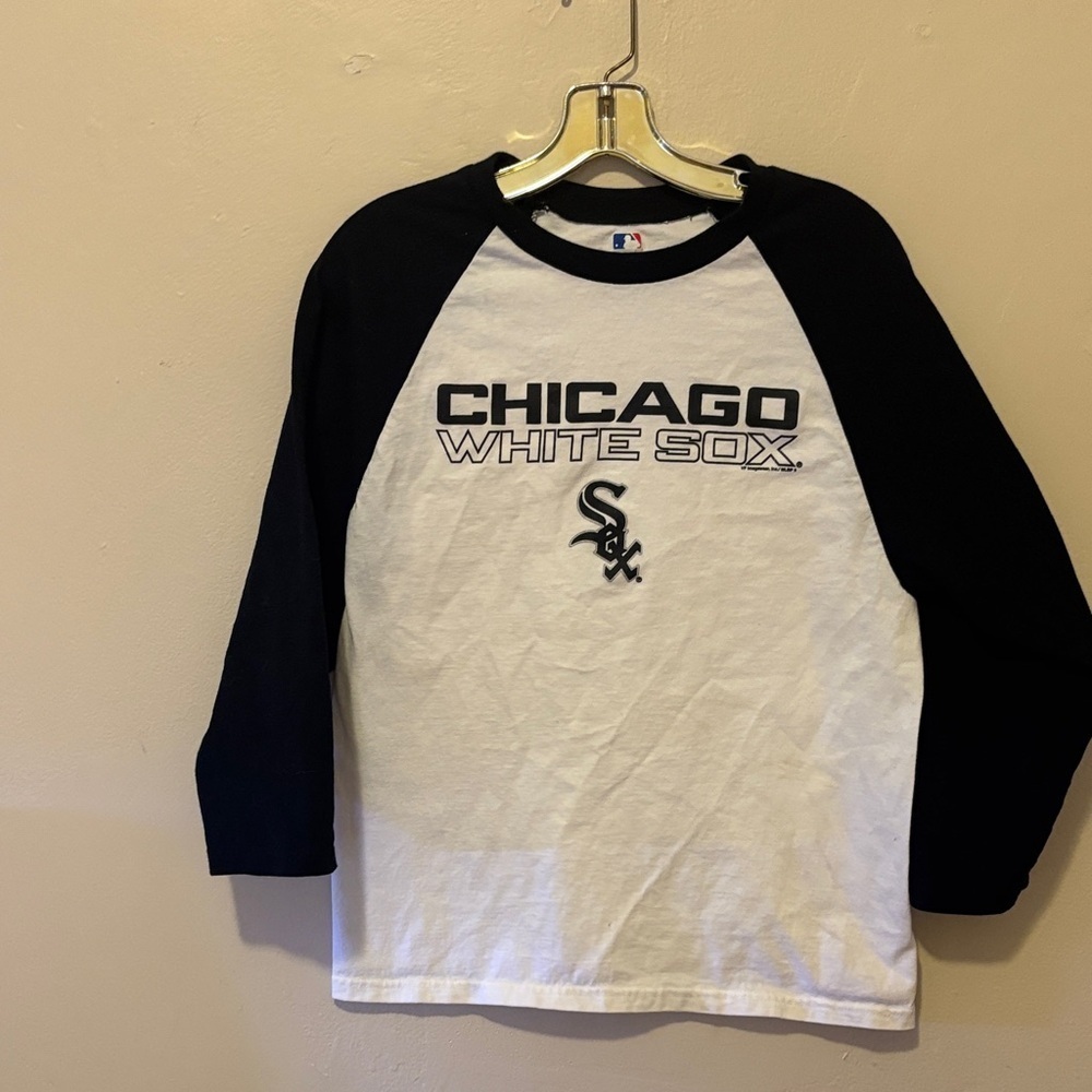 Genuine Merchandise Black and White Chicago Long Sleeve Tee